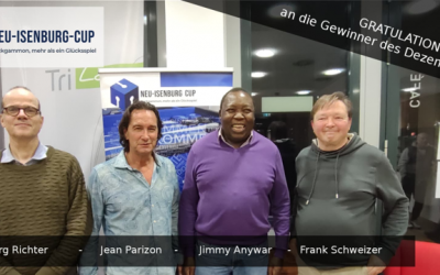 Turnierbericht — 15 Neu-Isenbug CUP – Dezember